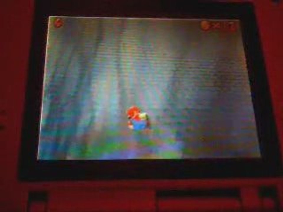 Super mario 64 ds bug monte un mur o_o