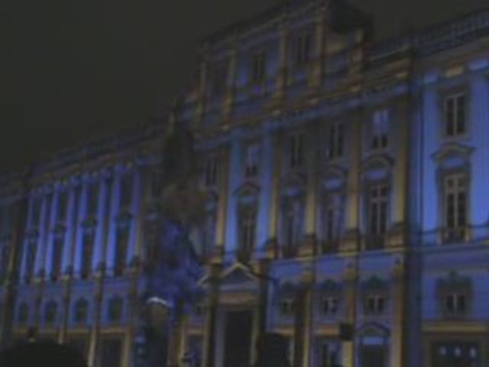 Spectacle Terreaux - Fêtes des Lumières 2008