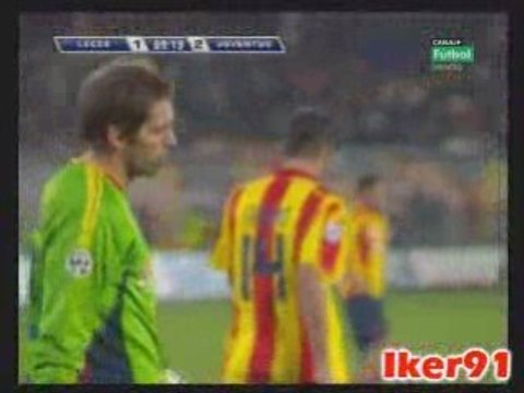 LECCE - JUVENTUS TURIN 1-2 BUT DE AMAURI