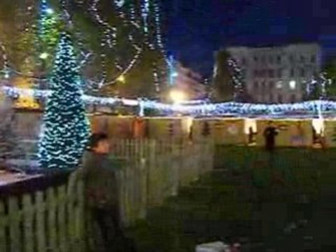 Décos et marché de noël canebière Marseille