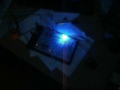 leds bleu 40° 100mA