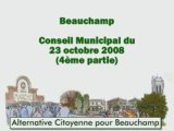 Beauchamp - CM du 23 oct 2008 (4ème partie)