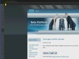 WordPress 2.7 Preview