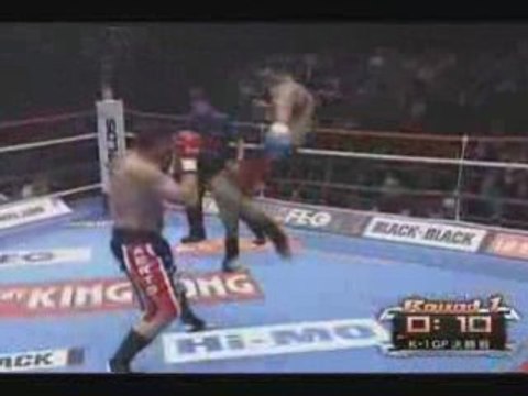 K-1 WGP 2008 Final Badr Hari VS Peter Aerts