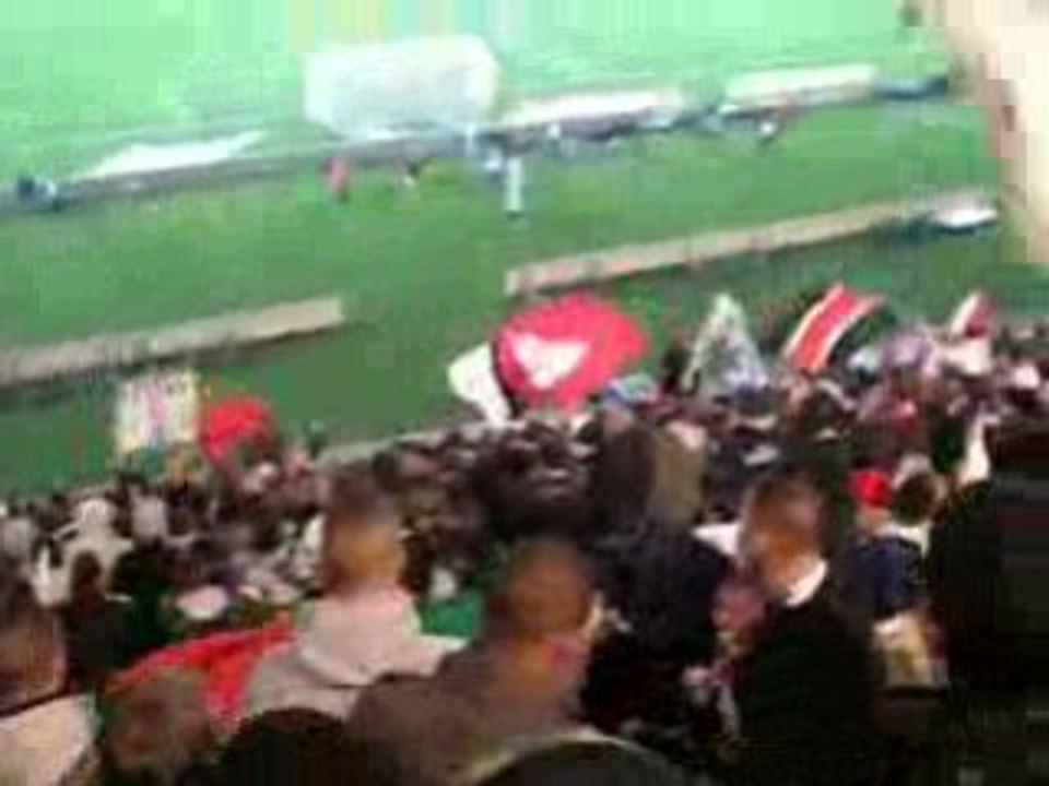 PSG Le Mans Apres 1er But Ecoutez chanter les parisiens