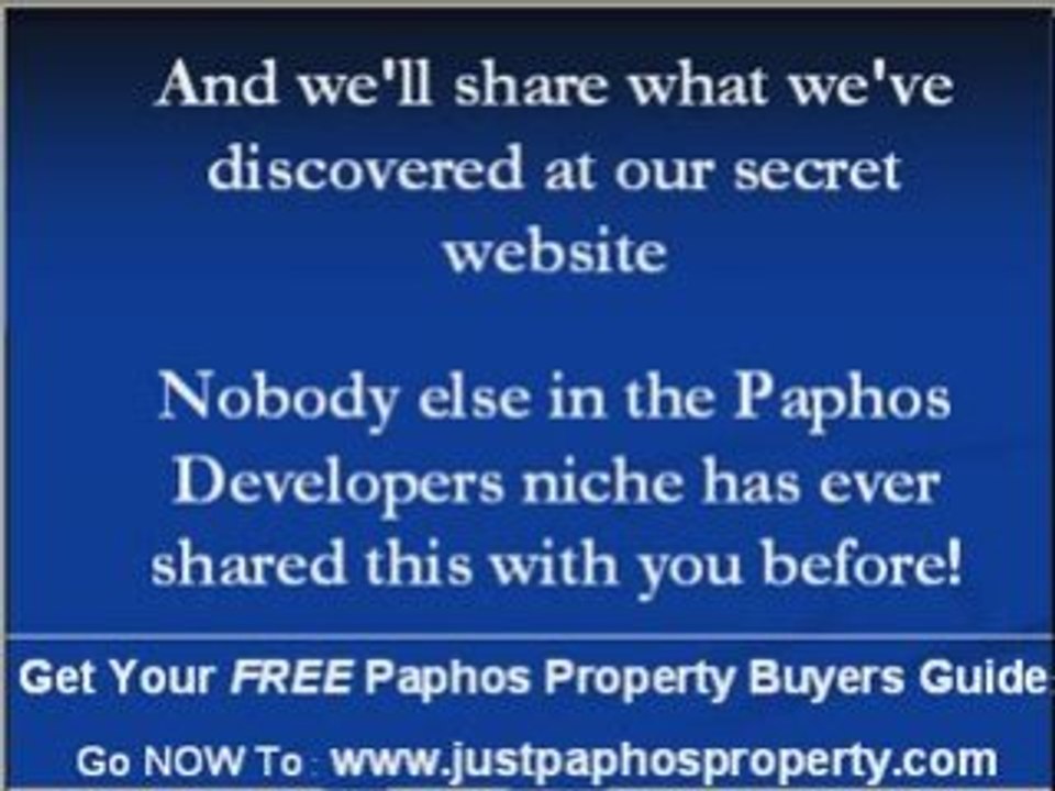 Paphos Property