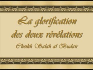 La glorification des deux revelations -