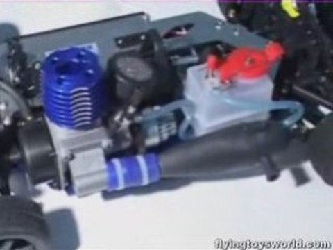 Rc voiture Sprint gas nitro car thermique 1/10 aluminium