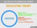 The Cosmological Argument for the Existence of God 2of2