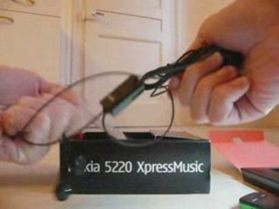 Unpacking/Déballage Nokia 5220 XpressMusic