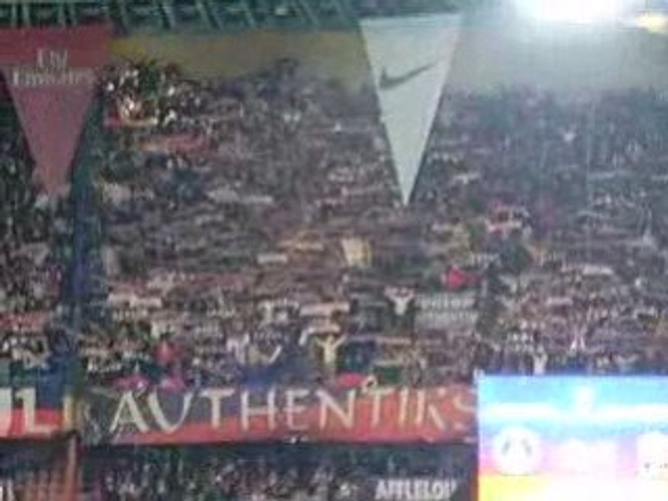 PSG-Le Mans: Oh Ville Lumière Auteuil et G