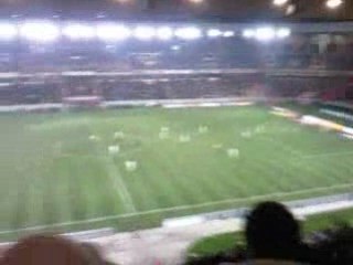 PSG Le mans 3-1 luyindula ambiance au parc