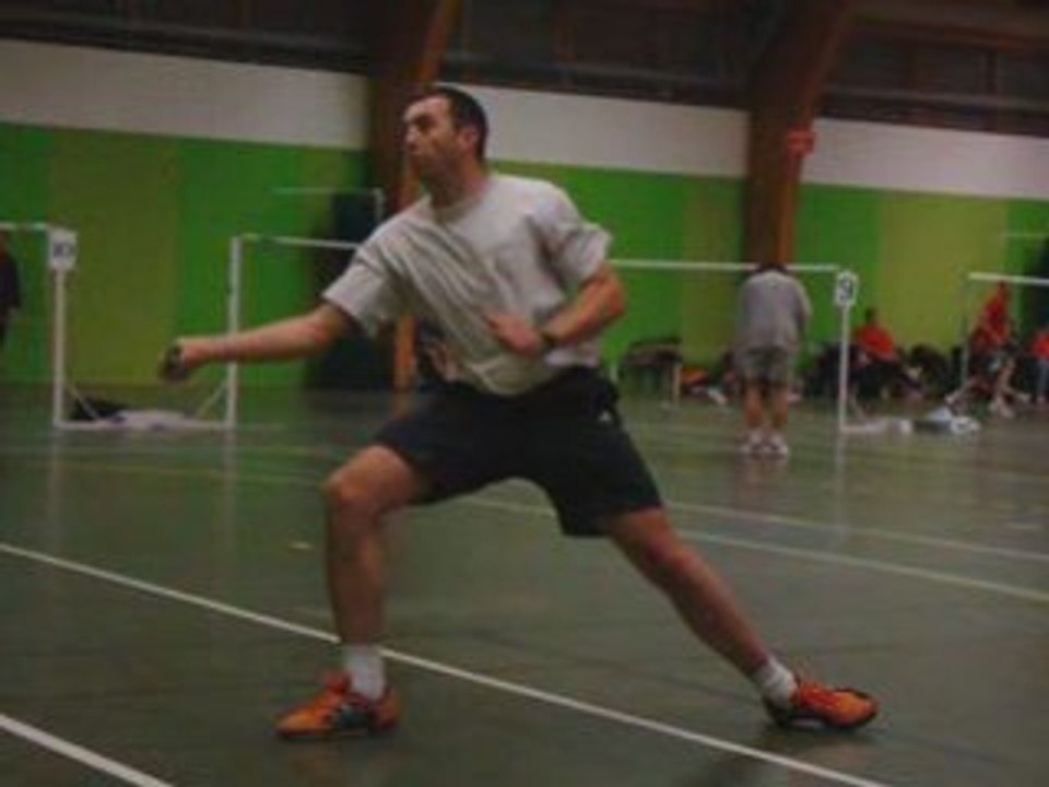 tournoi du téléthon de Kersaint Plabennec badminton 051208