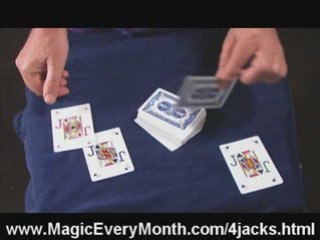 4 Jacks Magic Trick