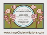 Cocktail Party Invitations, Surprise Party Invitation