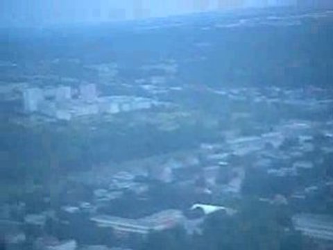 Lot samolotem nad Poznaniem