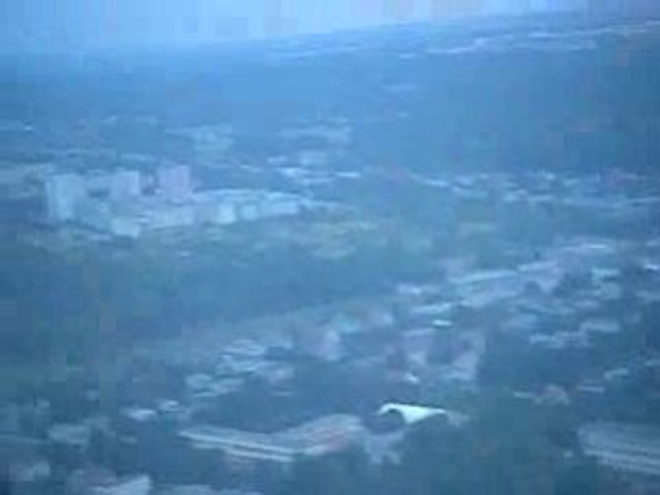 Lot samolotem nad Poznaniem