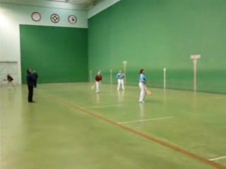 finale premiére série coupe d'aquiaine féminine mur à gauche
