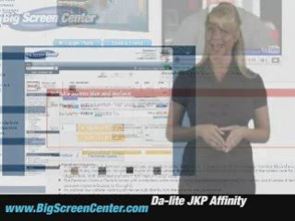 Da-lite JKP Affinity