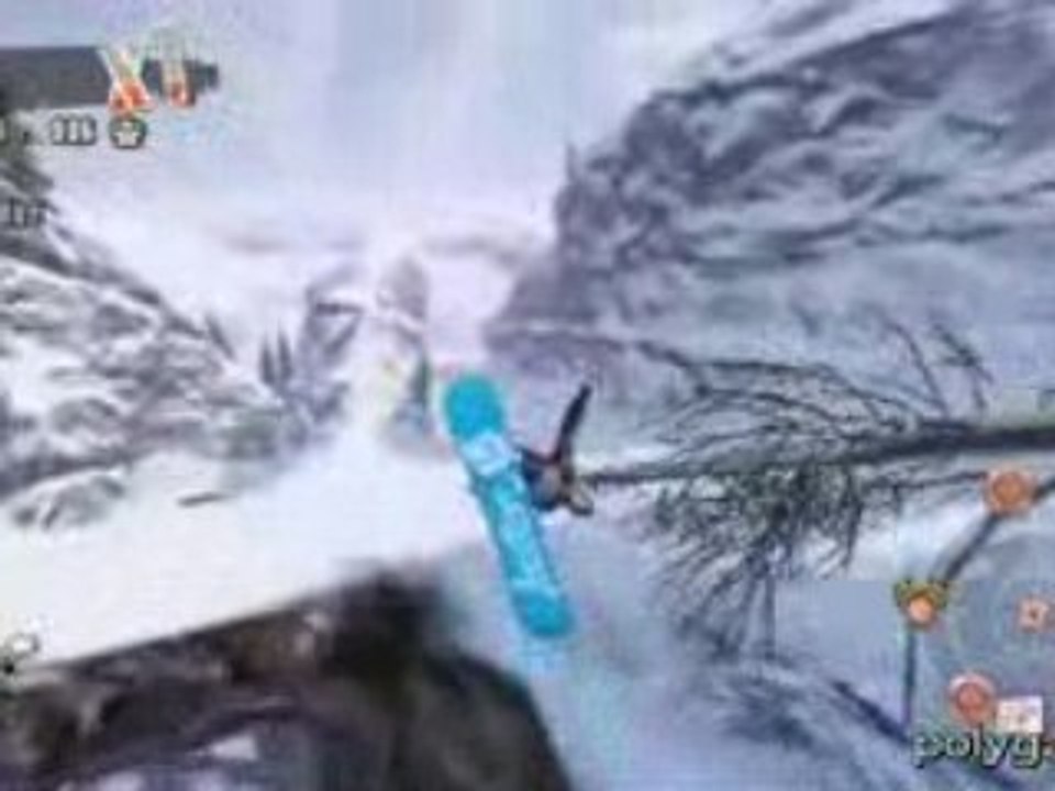 Shaun White Snowboarding gameplay