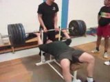 developpé couché à 160 kg