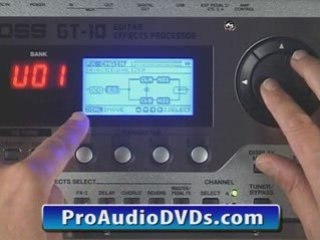 Roland (Boss) GT-10 DVD Video Tutorial Demonstration ...