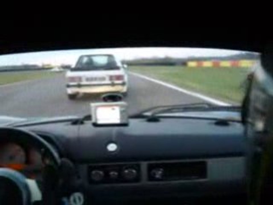 Nogaro 07/12/08 speedster atmo VS 205T16 VS Escort RS Turbo