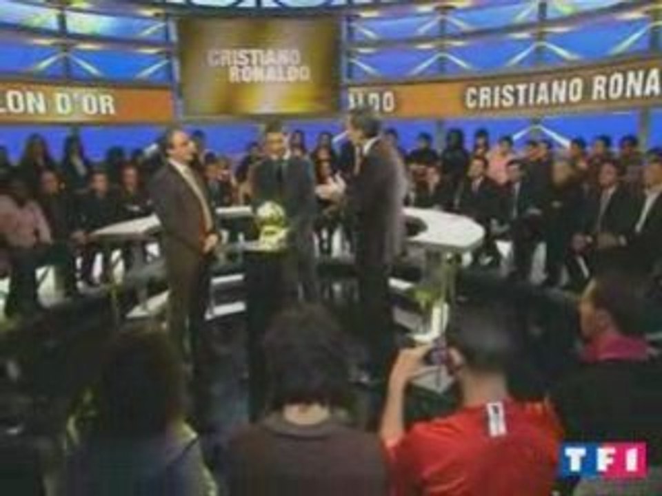 Cristiano Ronaldo remise du ballon d'or