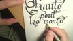 Calligraphie gothique / Gothic calligraphy / Fraktur und Kal