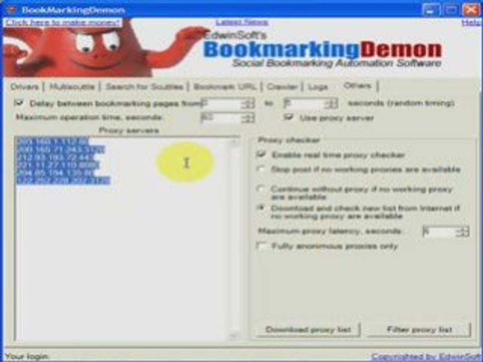 Bookmarking Demon Auto Social Bookmarking Software Review