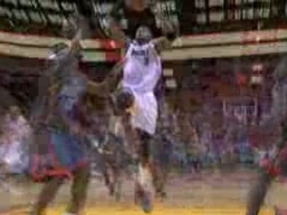 Dwyane Wade rocks the crowd with this nasty dunk.