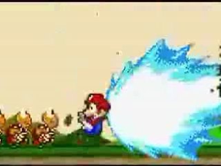 Goku vs super mario bros Z