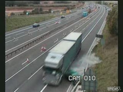 Truck-drives-car-off-the-road