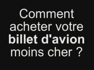 Billet d'avion pas cher : comment faire ?