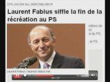 Laurent Fabius critique le camp Royal