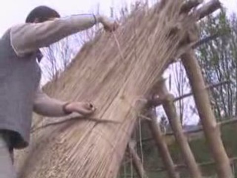 Le travail du Chaume - Rue des Vignes