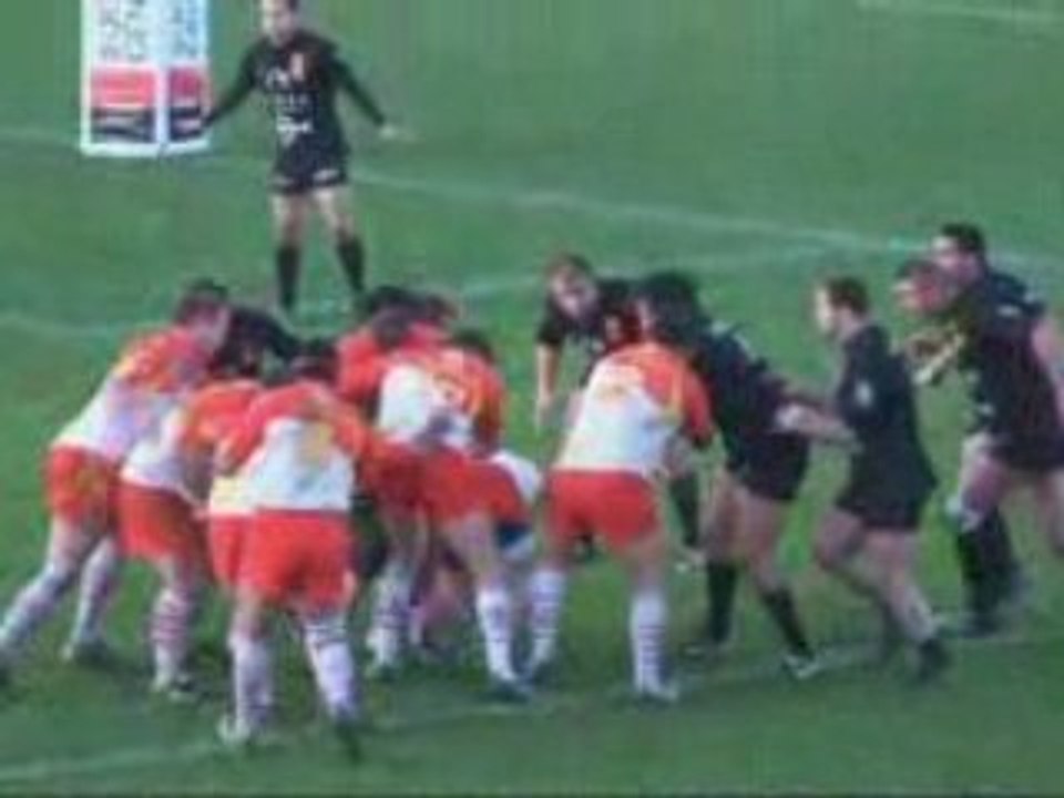 Millau -Rodez rugby 2 mi-temps