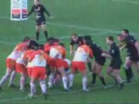 Millau -Rodez rugby 2 mi-temps