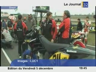 Lucquin : une écurie moto remarquée lors du championnat Supermotard