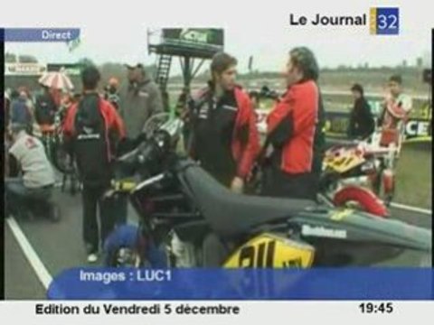 Lucquin : une écurie moto remarquée lors du championnat Supermotard