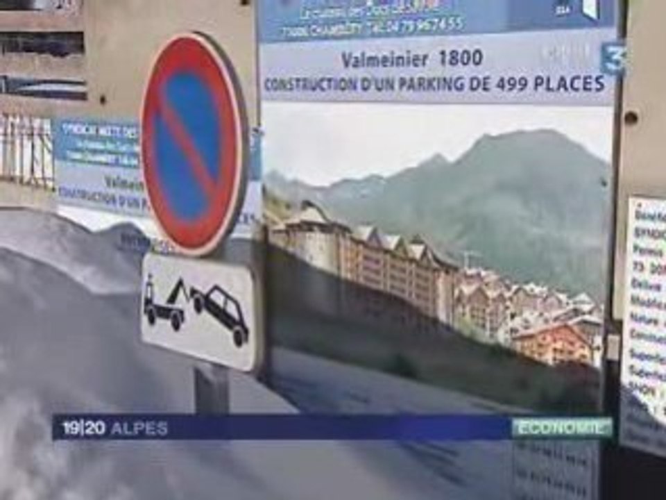 Le parking de la discorde à Valmeinier