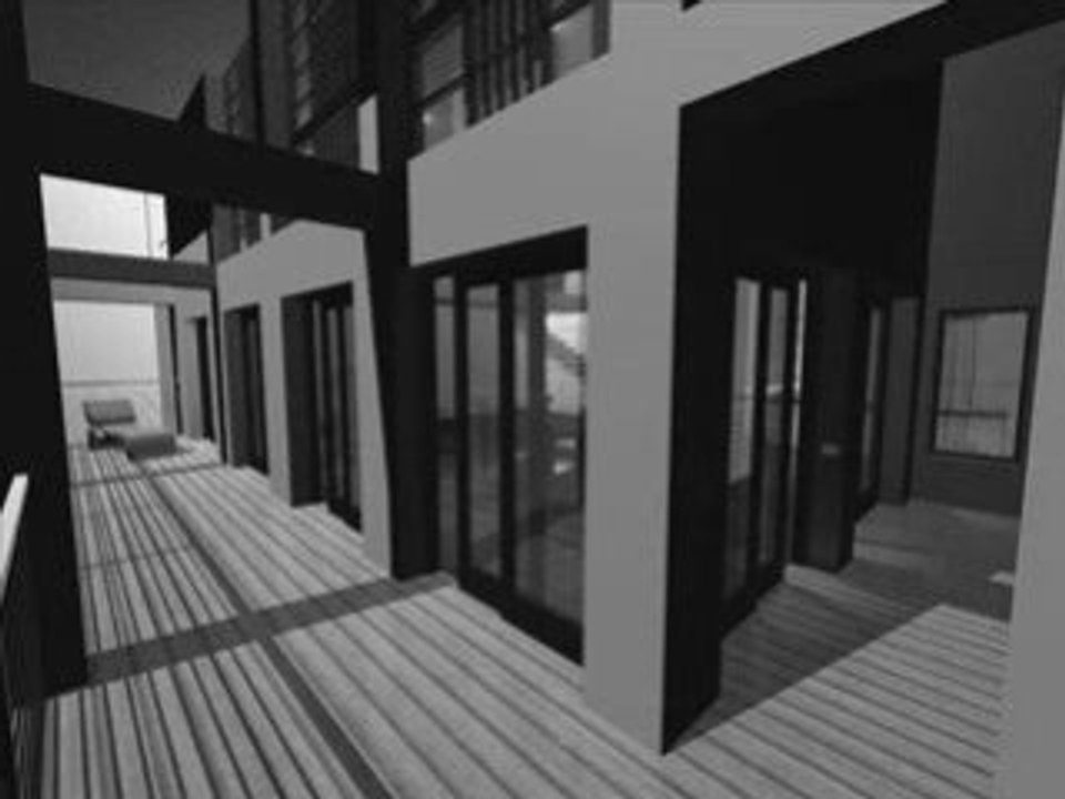 Antonin G - Duplex (ArchiCAD, Artlantis)