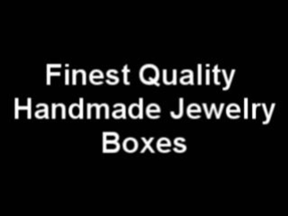 Armoire Jewelry Boxes