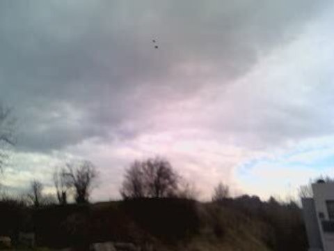 Essai de fusée à eau