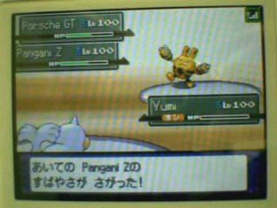 Pokemon Platinum ( Wifi Test Battle #2 )