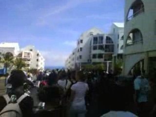 manifestation des lycéens a Saint Paul! ^^