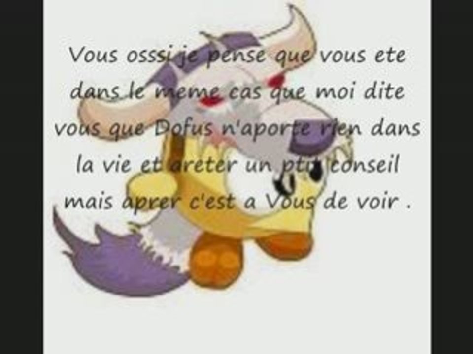 dofus la "drogue"