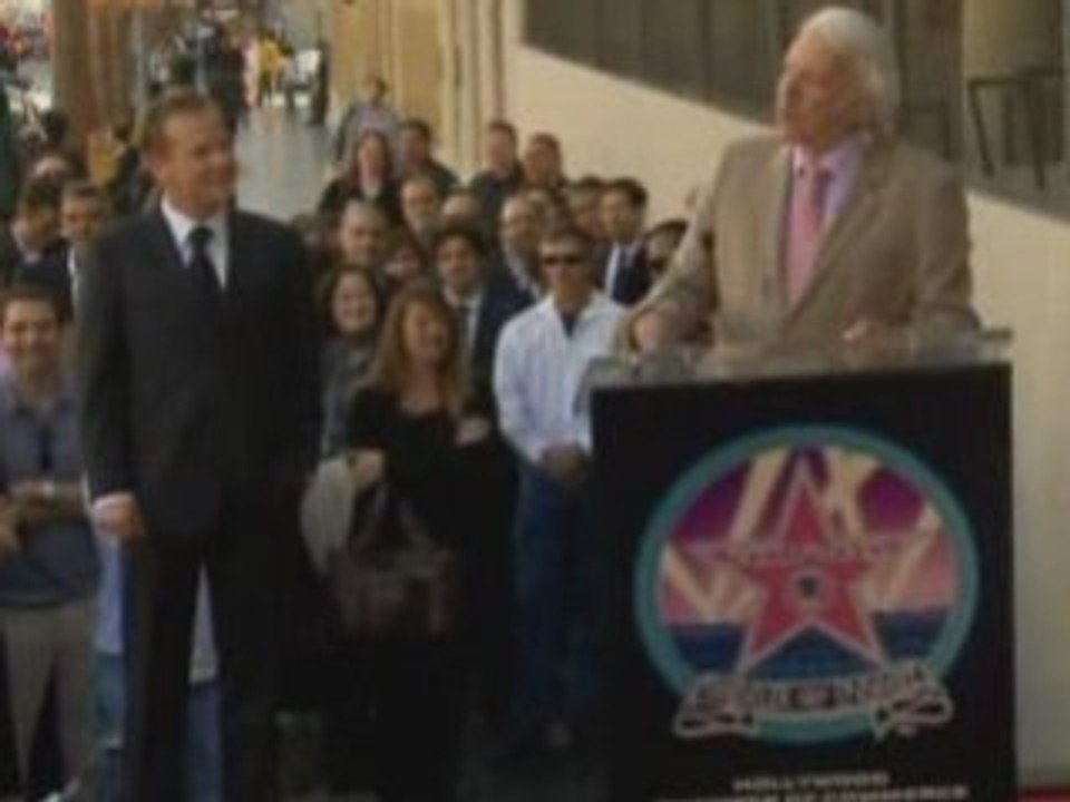 24's Kiefer Sutherland gets a star on the Walk of Fame