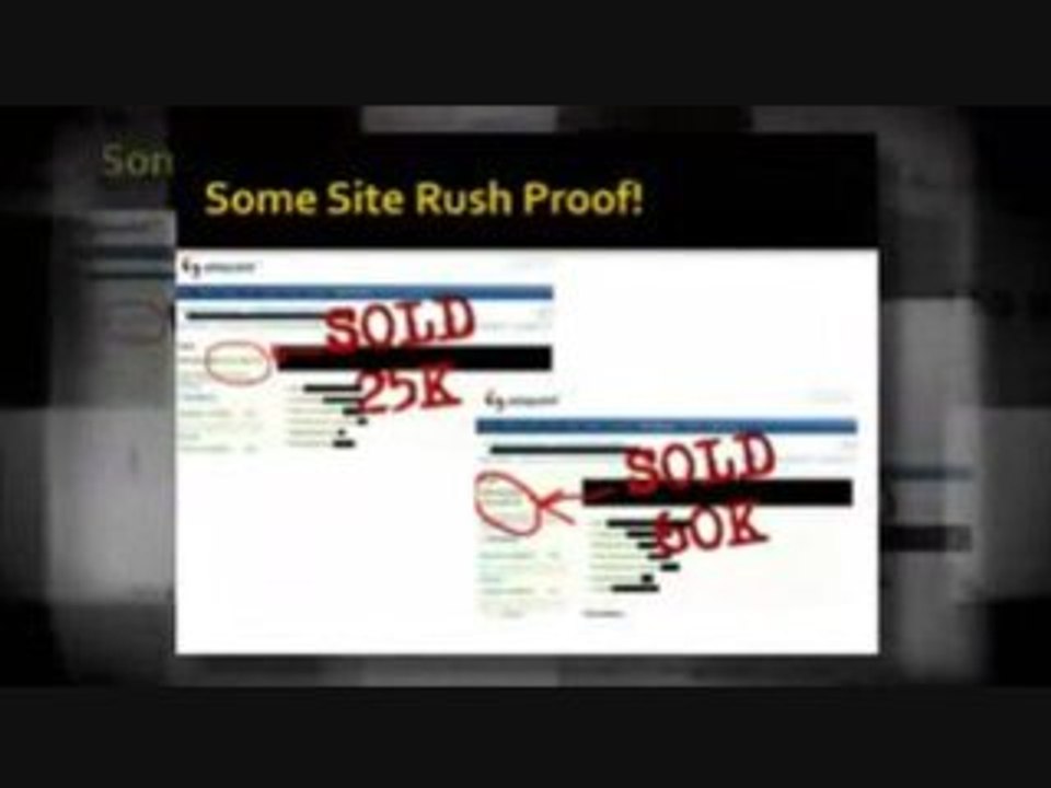 The Site Rush Bonus-Website Flipping Course