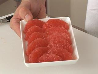 Lever des suprêmes d'agrumes